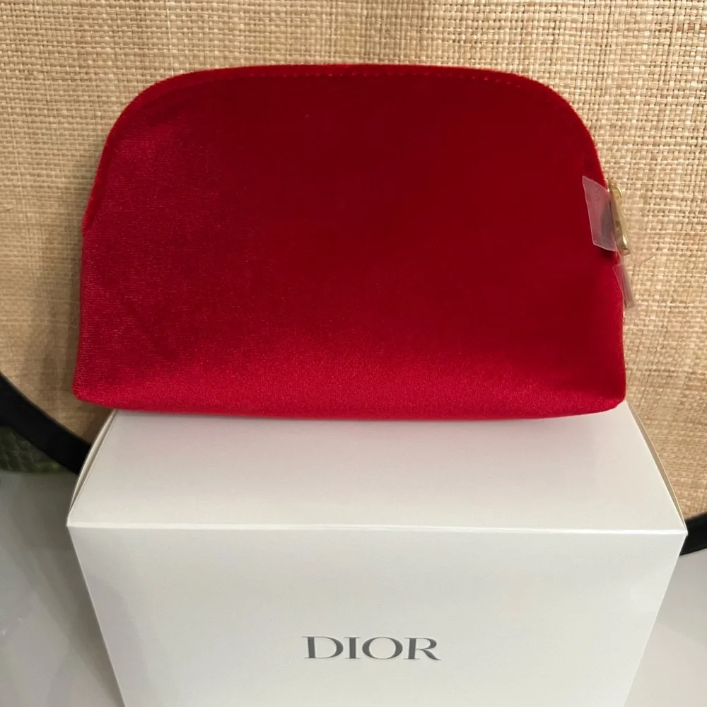 Dior New Red cosmetic bag - Picture 3 of 5